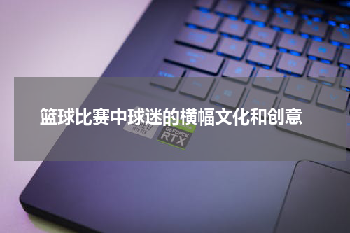  篮球比赛中球迷的横幅文化和创意