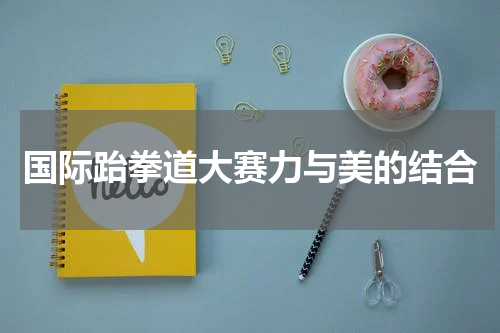 国际跆拳道大赛力与美的结合