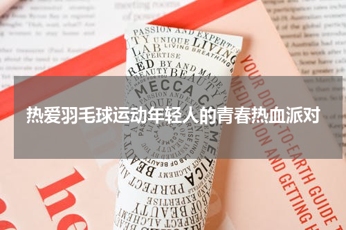 热爱羽毛球运动年轻人的青春热血派对
