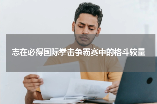 志在必得国际拳击争霸赛中的格斗较量