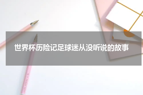 世界杯历险记足球迷从没听说的故事