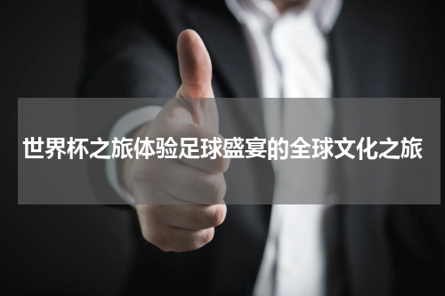 世界杯之旅体验足球盛宴的全球文化之旅