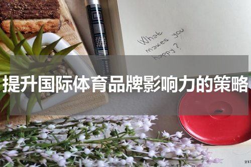 提升国际体育品牌影响力的策略