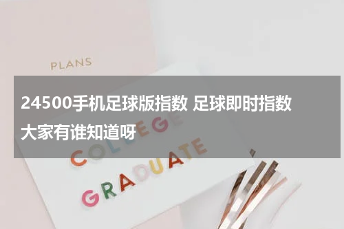 24500手机足球版指数 足球即时指数大家有谁知道呀