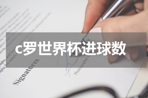 c罗世界杯进球数