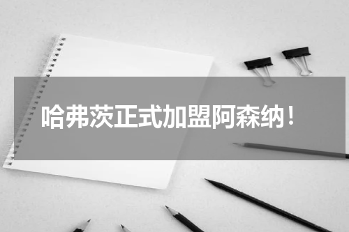 哈弗茨正式加盟阿森纳！